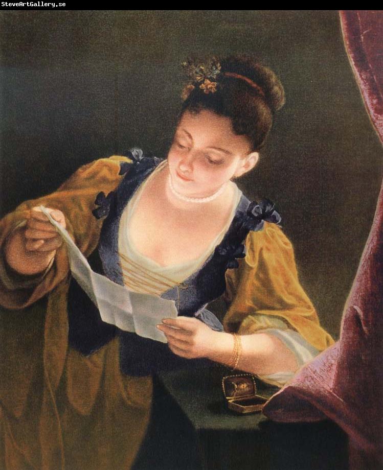 Jean Raoux The  lETTER